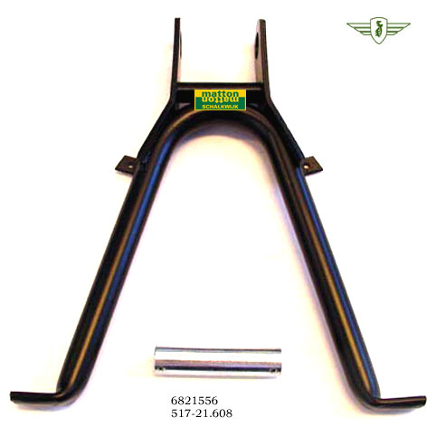 6821556 5703 Middenstandaard met bus Zundapp zwart